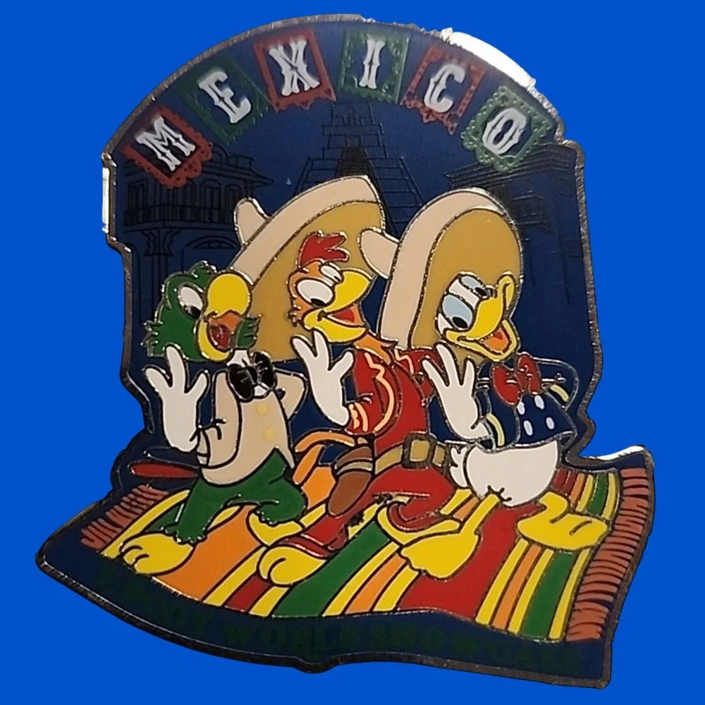 Disney Parks The Three Caballeros Mexico Epcot World Showcase 2020 Trading Pin